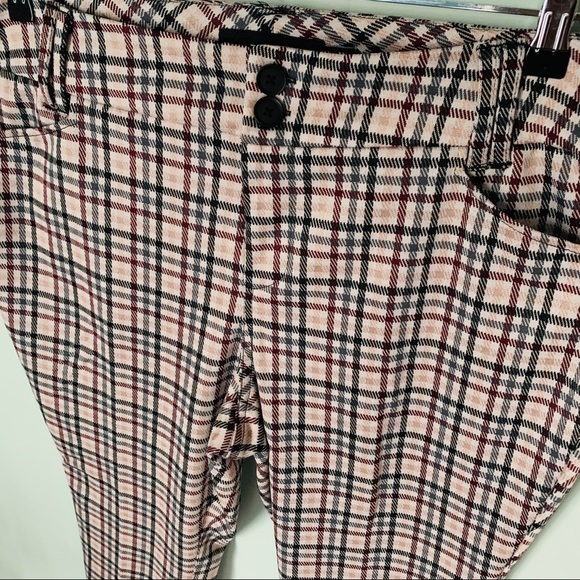 Torrid Plaid Double Knit Ankle Pant Size 16 - Picture 5 of 6